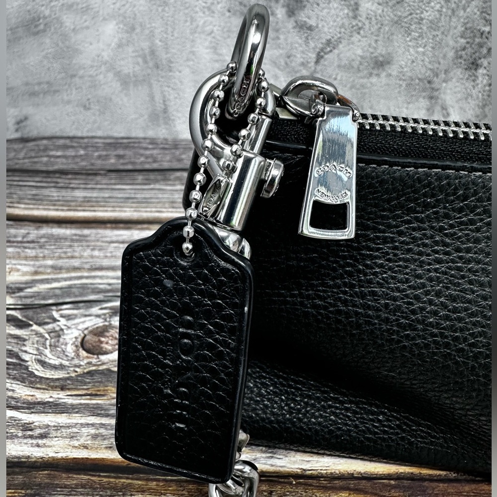 Coach Charlotte Shoulder Bag In Black EUC​ - Picture 2 of 12